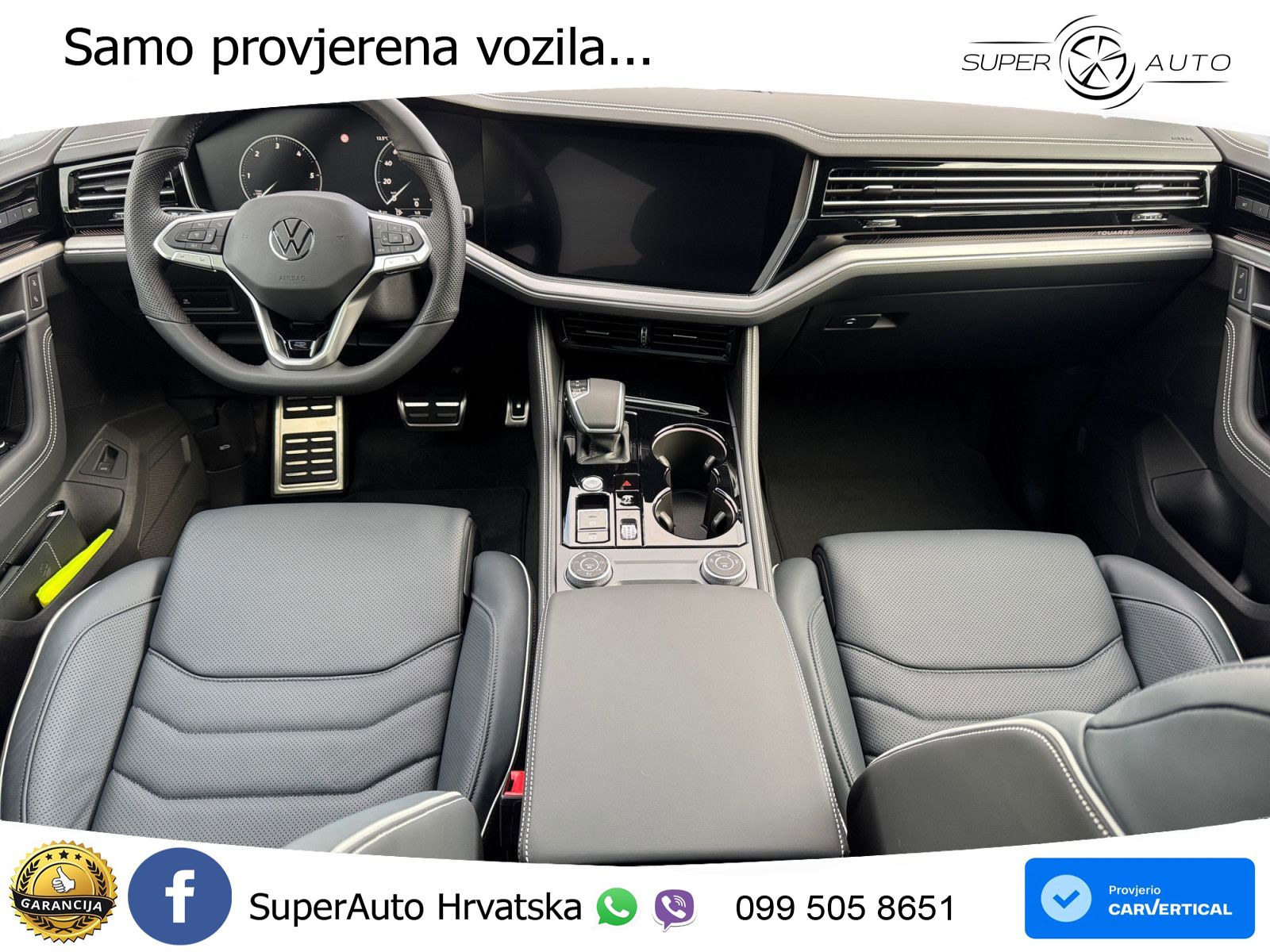 Volkswagen Touareg 3.0 V6 TDI (286 KS) 4MOTION Tiptronic ZRAČNI+ACC+GR SJED+KAM+PANO
