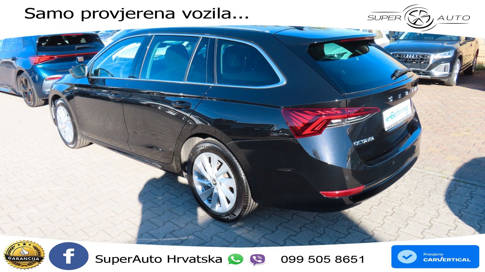 Škoda Octavia Combi 1.5 TSI (150 KS) DSG LED+GR SJED+ACC