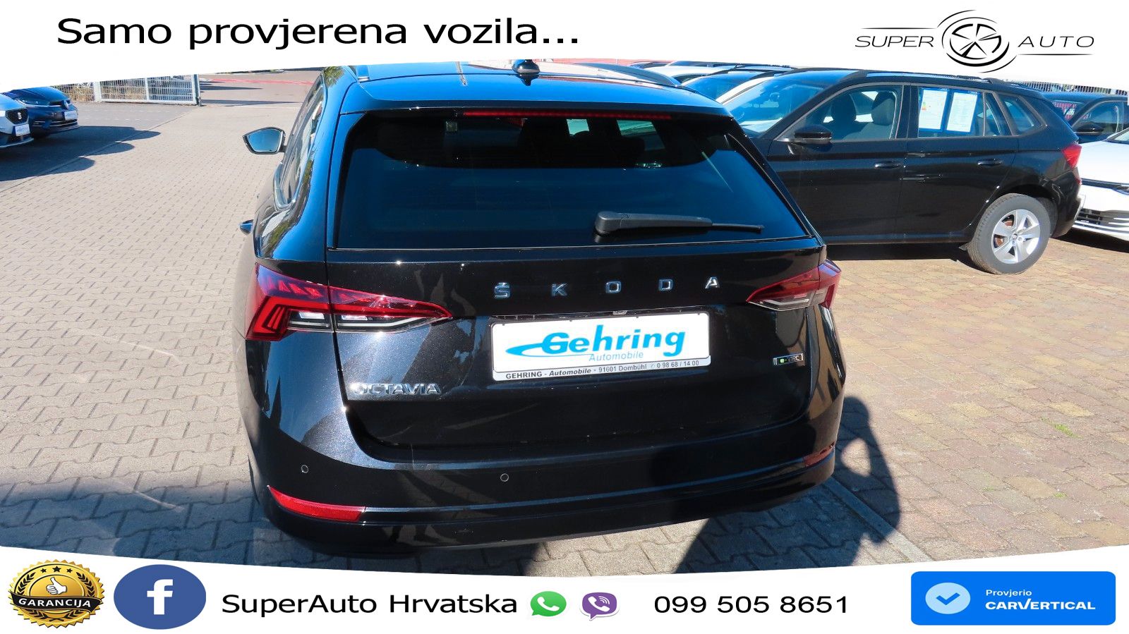Škoda Octavia Combi 1.5 TSI (150 KS) DSG LED+GR SJED+ACC