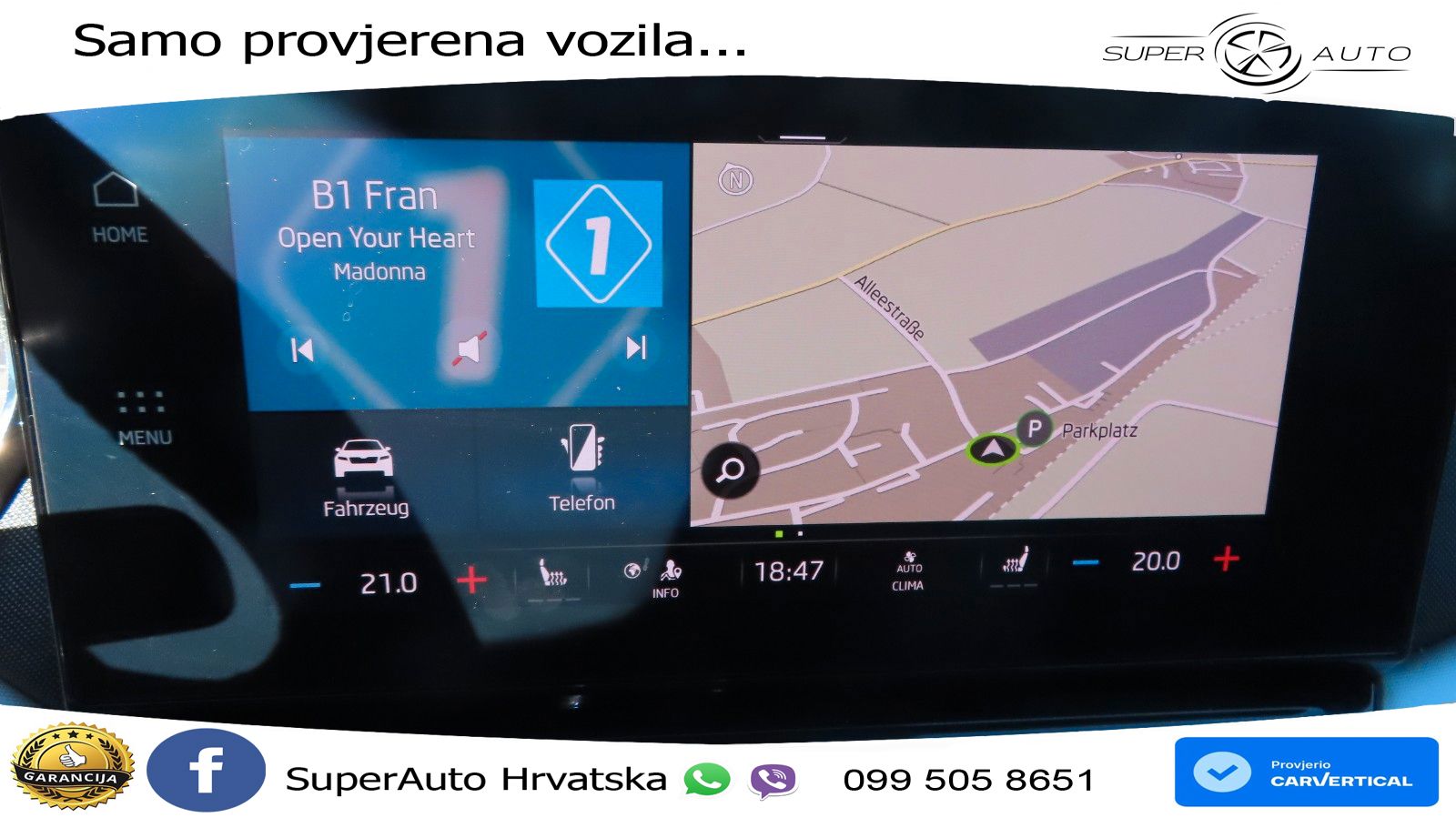 Škoda Octavia Combi 1.5 TSI (150 KS) DSG LED+GR SJED+ACC