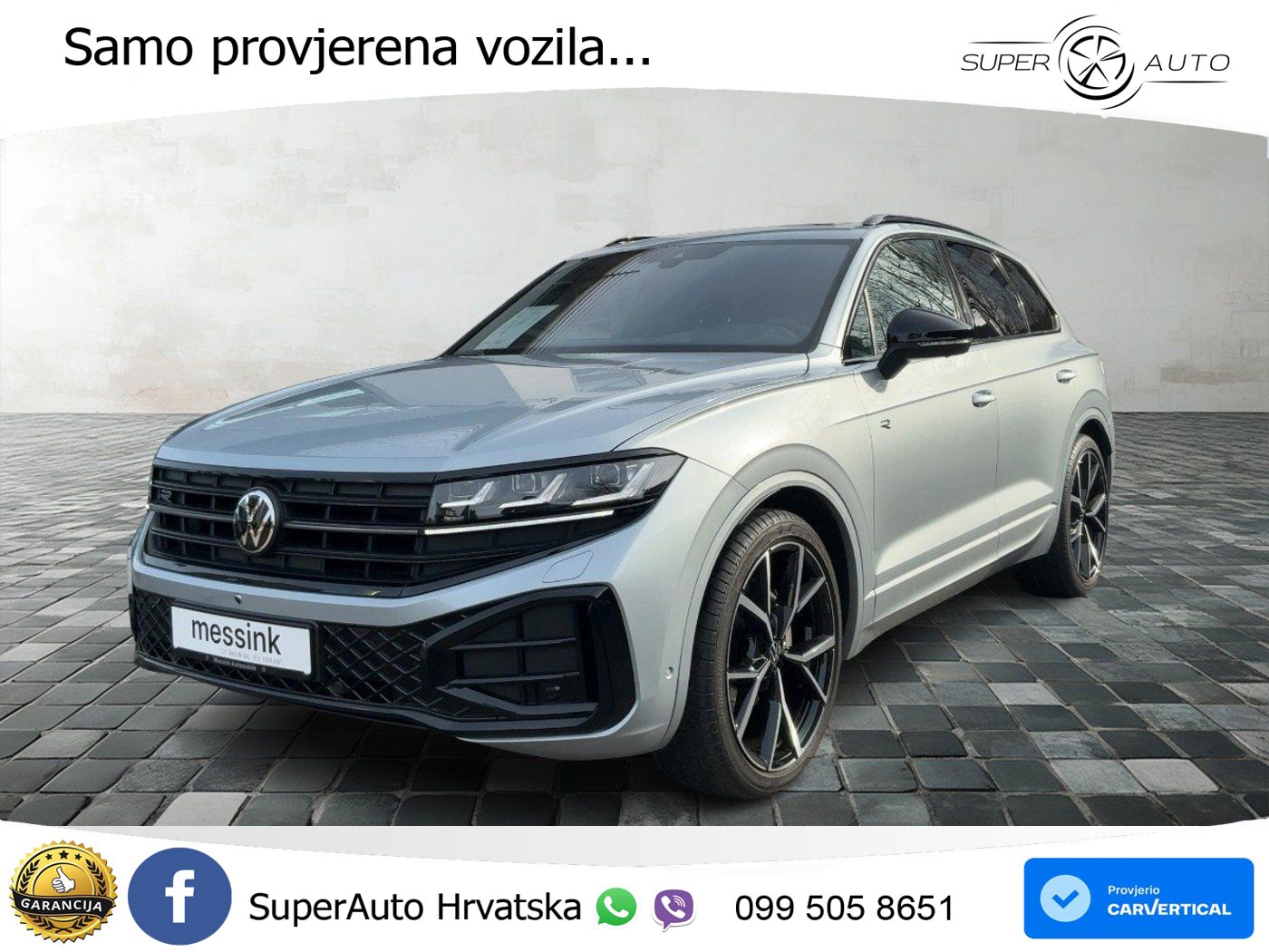 Volkswagen Touareg 3.0 V6 TDI (286 KS) 4MOTION Tiptronic ZRAČNI+ACC+GR SJED+KAM+PANO