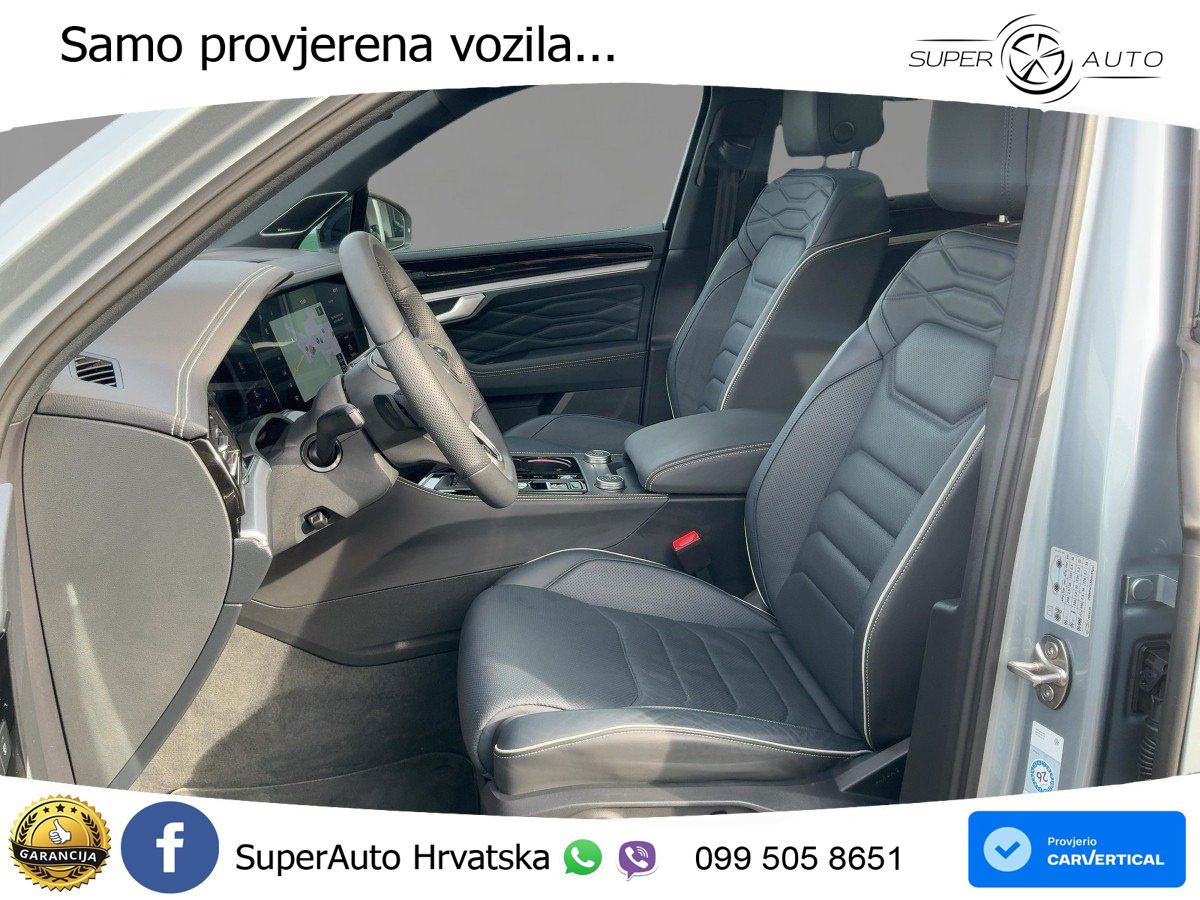 Volkswagen Touareg 3.0 V6 TDI (286 KS) 4MOTION Tiptronic ZRAČNI+ACC+GR SJED+KAM+PANO