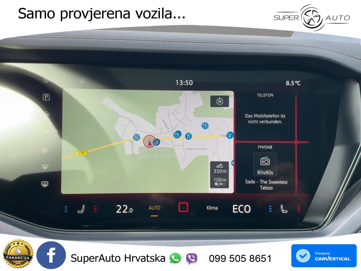 Volkswagen Touareg 3.0 V6 TDI (286 KS) 4MOTION Tiptronic ZRAČNI+ACC+GR SJED+KAM+PANO