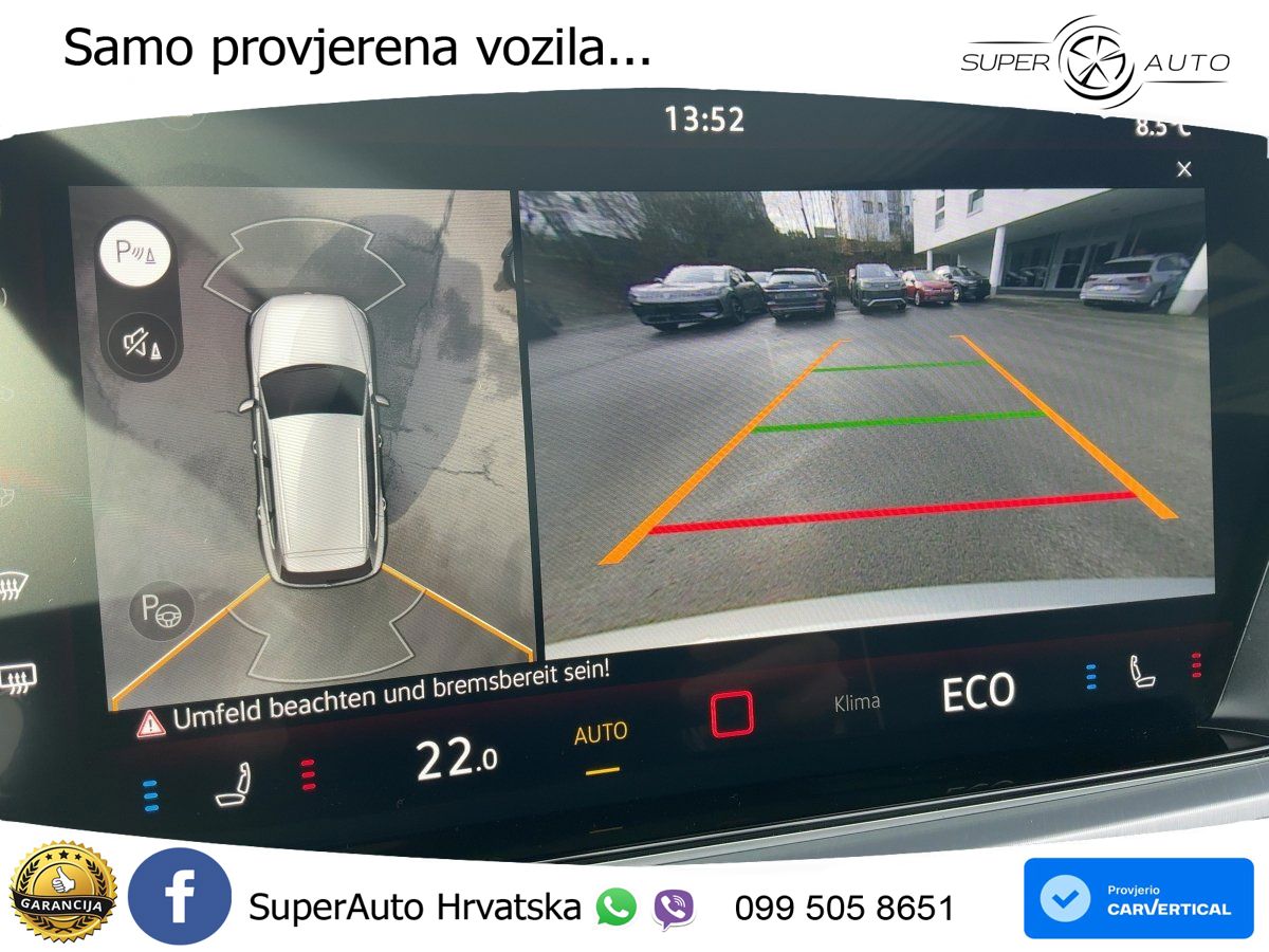 Volkswagen Touareg 3.0 V6 TDI (286 KS) 4MOTION Tiptronic ZRAČNI+ACC+GR SJED+KAM+PANO