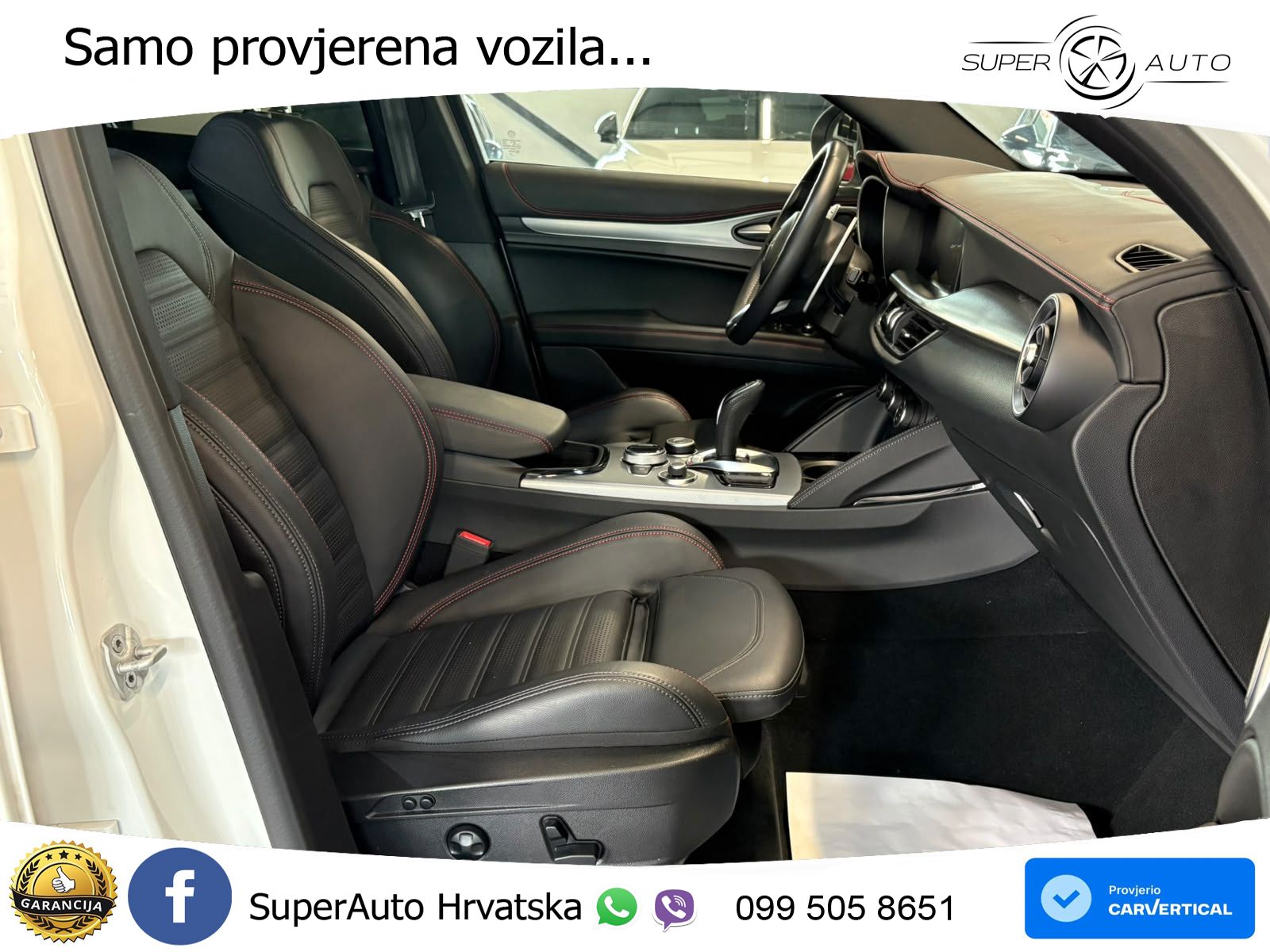 Alfa Romeo Stelvio 2.0 Turbo (280 KS) Q4 Automatic LED+GR SJED+ACC