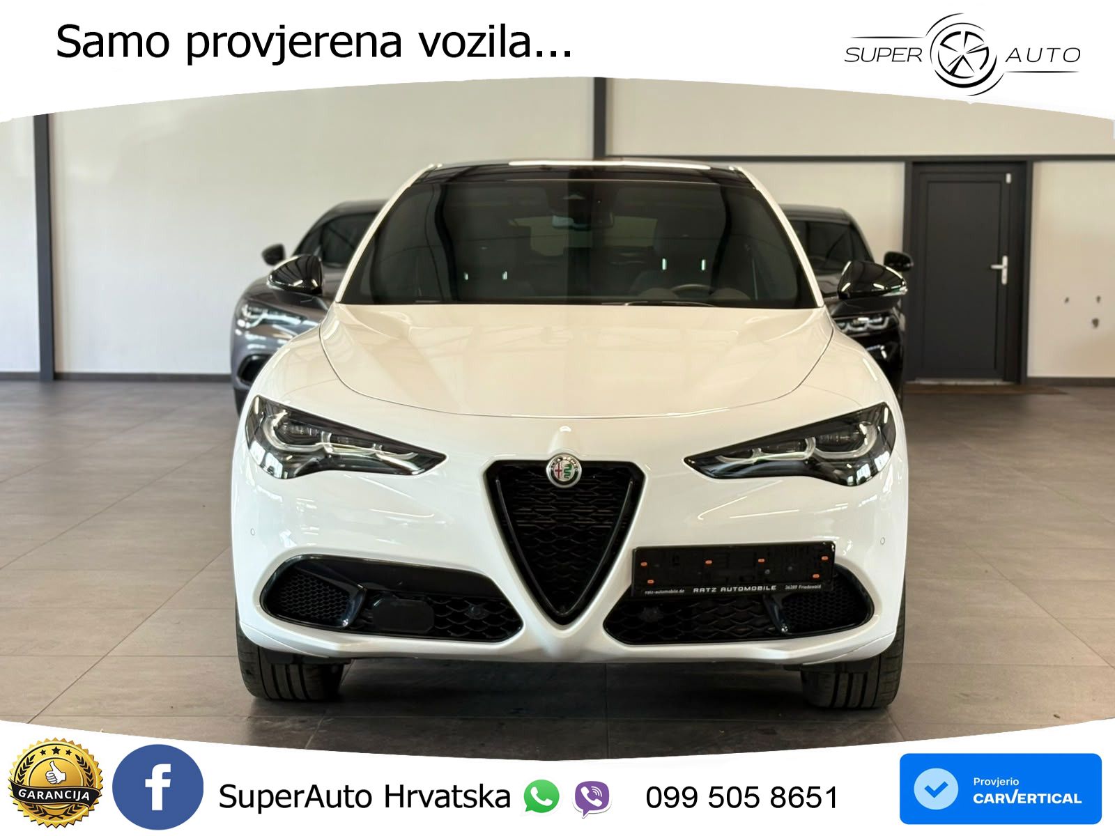 Alfa Romeo Stelvio 2.0 Turbo (280 KS) Q4 Automatic LED+GR SJED+ACC