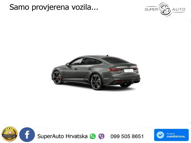 Audi A5 Sportback 40 TDI (204 KS) quattro S tronic S line MATRIX+GR SJED+KAM