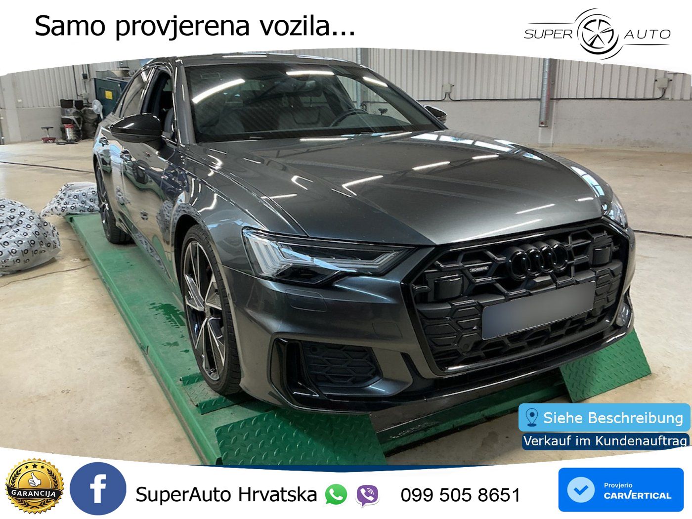 Audi A6 55 TFSIe (367 KS) quattro ultra S tronic S line