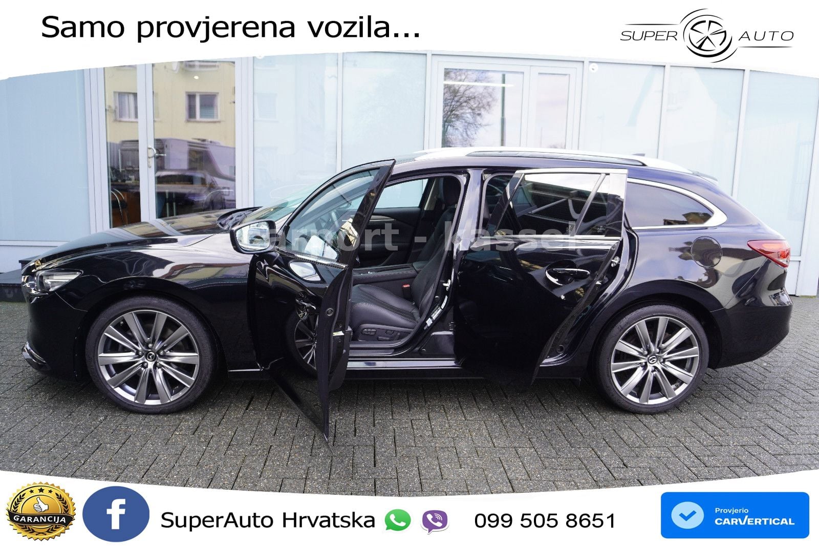 Mazda 6 Sport Combi 2.2 SKYACTIV-D (184 KS) SKYACTIV-Drive LED+GR SJED+ACC