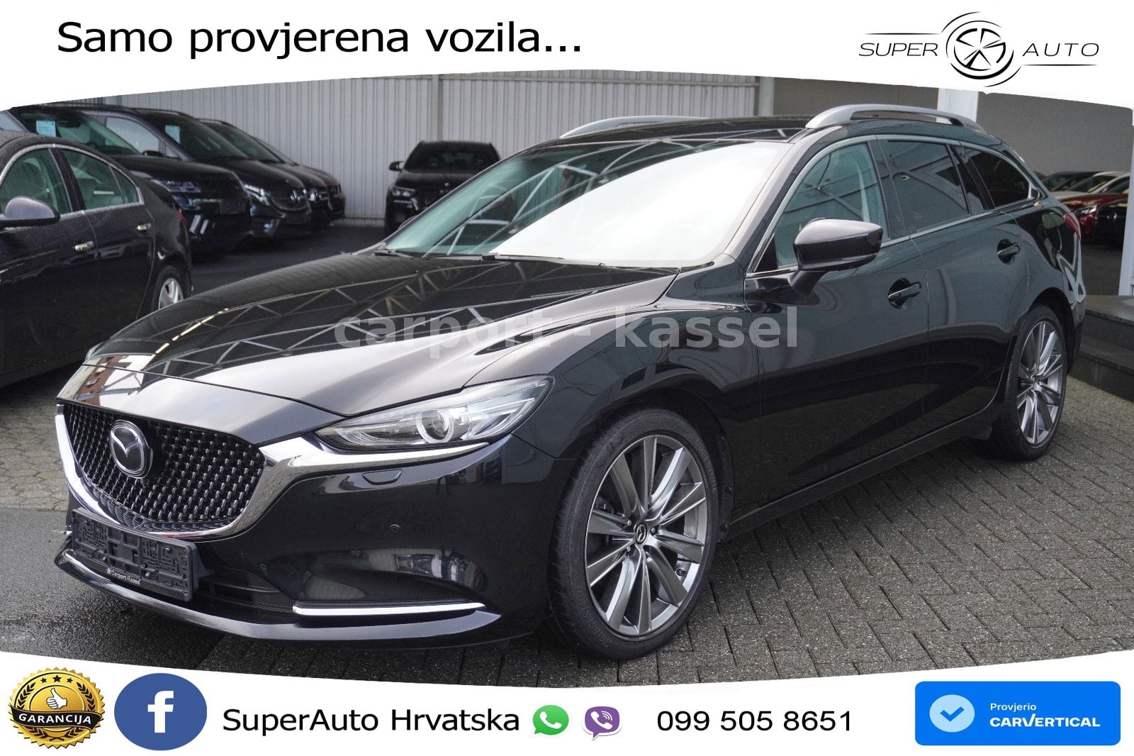 Mazda 6 Sport Combi 2.2 SKYACTIV-D (184 KS) SKYACTIV-Drive LED+GR SJED+ACC