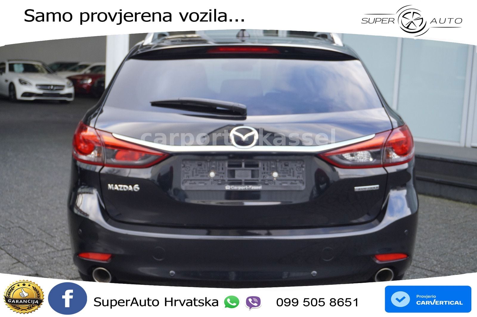 Mazda 6 Sport Combi 2.2 SKYACTIV-D (184 KS) SKYACTIV-Drive LED+GR SJED+ACC