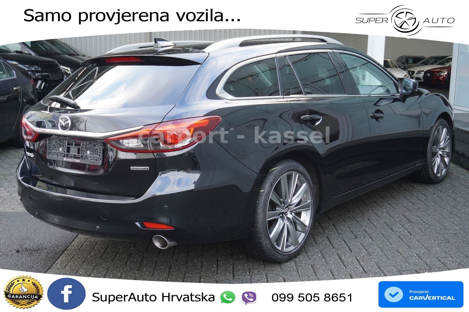 Mazda 6 Sport Combi 2.2 SKYACTIV-D (184 KS) SKYACTIV-Drive LED+GR SJED+ACC