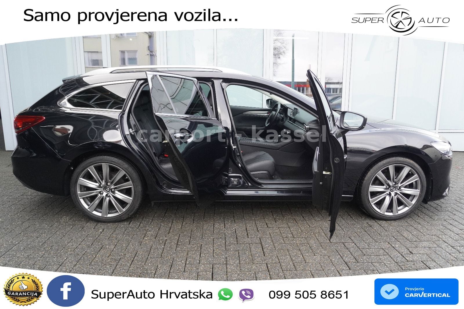 Mazda 6 Sport Combi 2.2 SKYACTIV-D (184 KS) SKYACTIV-Drive LED+GR SJED+ACC