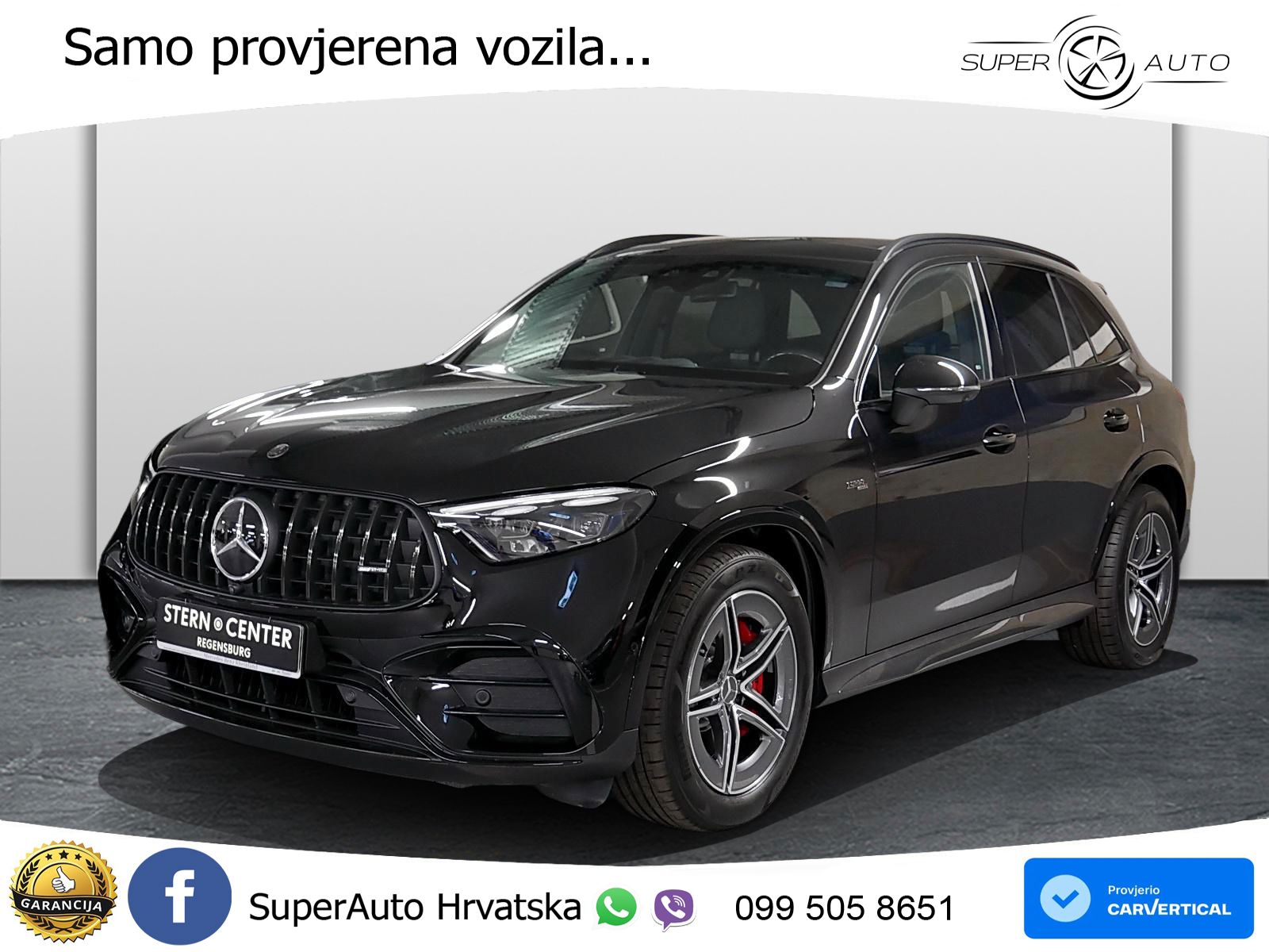 Mercedes AMG GLC 53 (449 KS) 4MATIC+ AMG SPEEDSHIFT TCT 9G ACC+HEAD+GR SJED+360+PANO