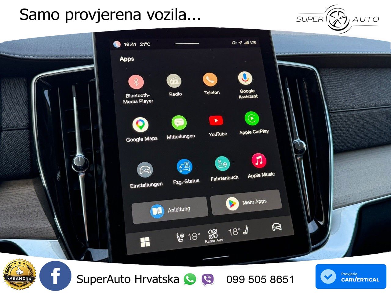 Volvo XC90 2.0 B5 AWD Automatic MATRIX+GR SJED+KAM