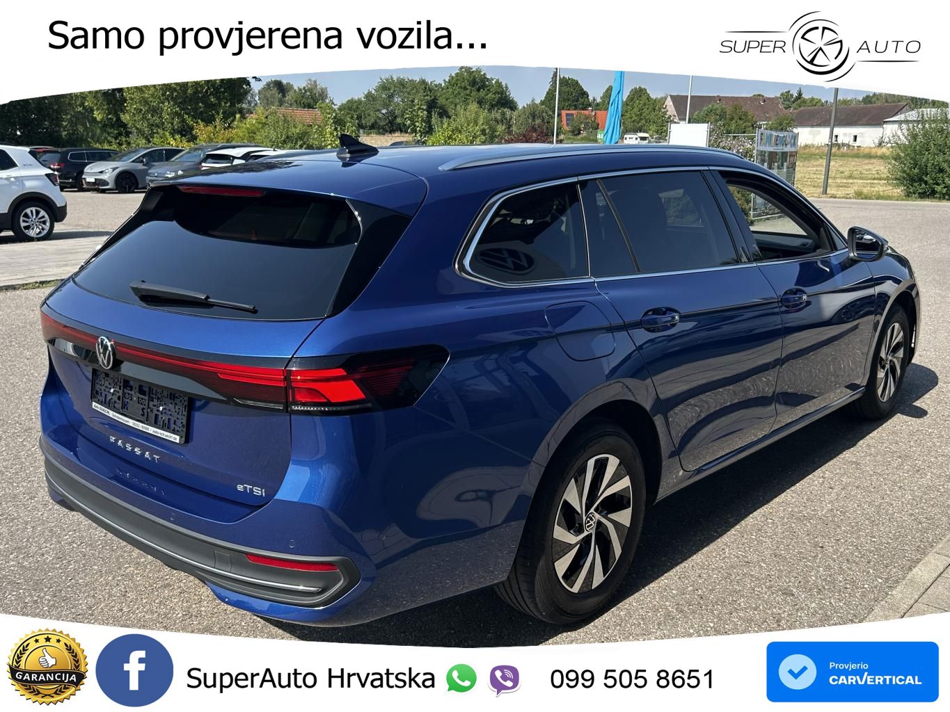 Volkswagen Passat Variant 1.5 eTSI (150 KS) DSG Business LED+GR SJED+ACC