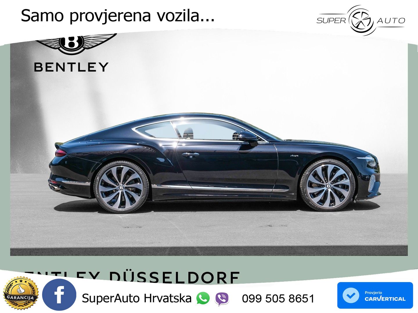 Bentley Continental GT IV 4.0 V8 TFSi (680 KS) AWD DCT LED+GR SJED+ACC