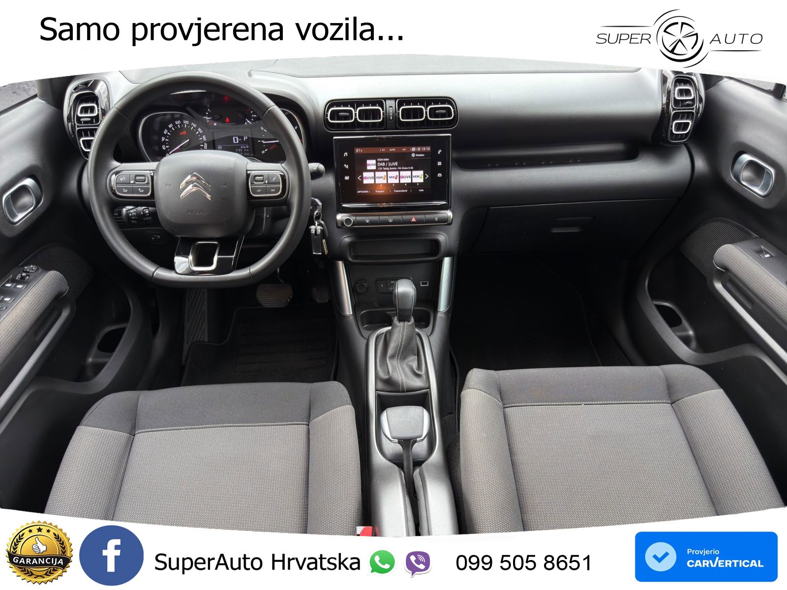 Citroen C3 Aircross 1.2 PureTech (131 KS) Automatic LED+GR SJED+ACC