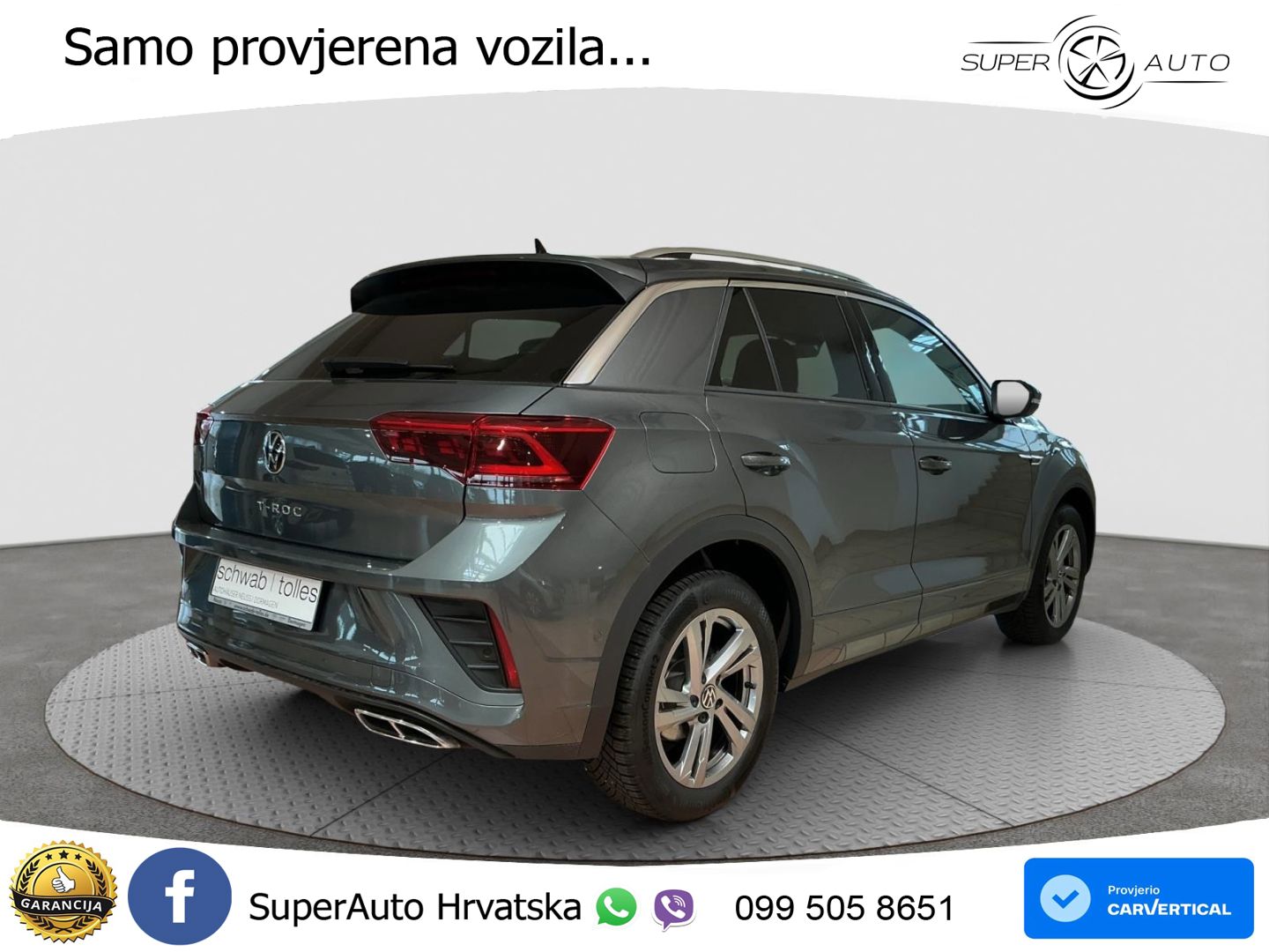 Volkswagen T-Roc 1.5 TSI (150 KS) DSG LED+GR SJED+ACC