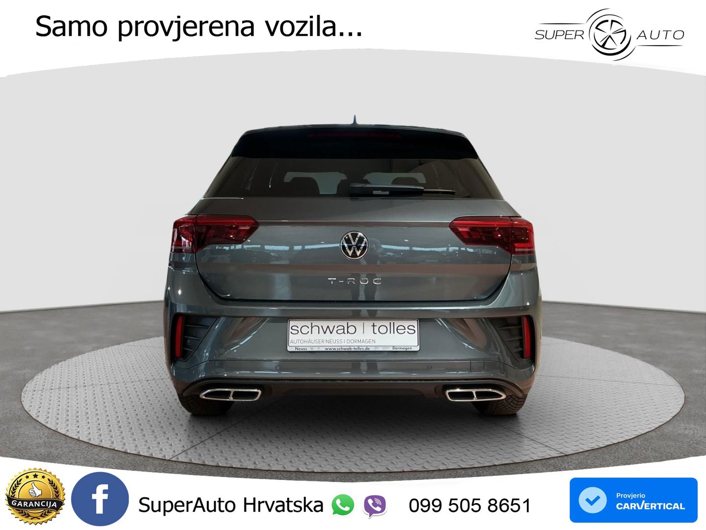 Volkswagen T-Roc 1.5 TSI (150 KS) DSG LED+GR SJED+ACC