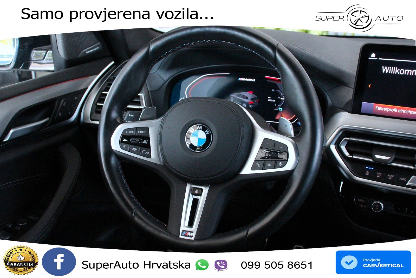 BMW X3 M40d xDrive Steptronic LED+GR SJED+ACC