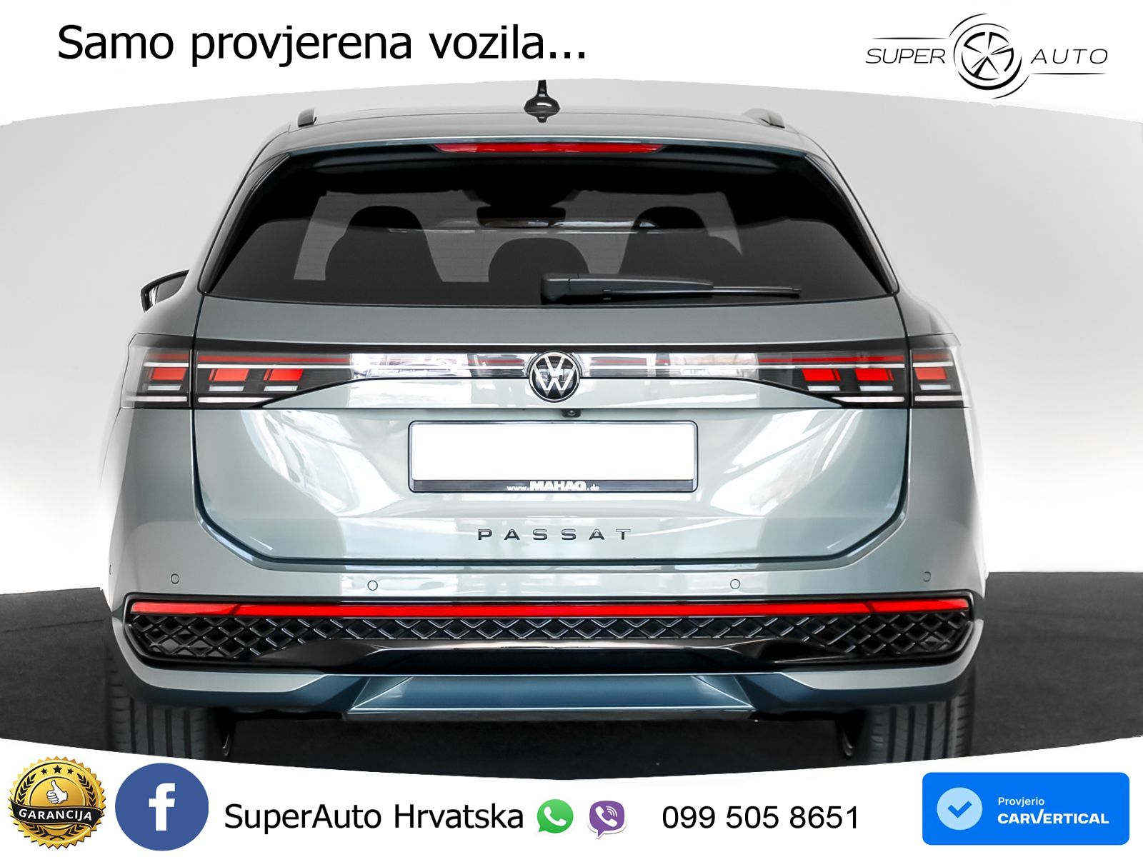 Volkswagen Passat Variant 1.5 TSI (204 KS) eHybrid DSG R-Line LED+GR SJED+ACC
