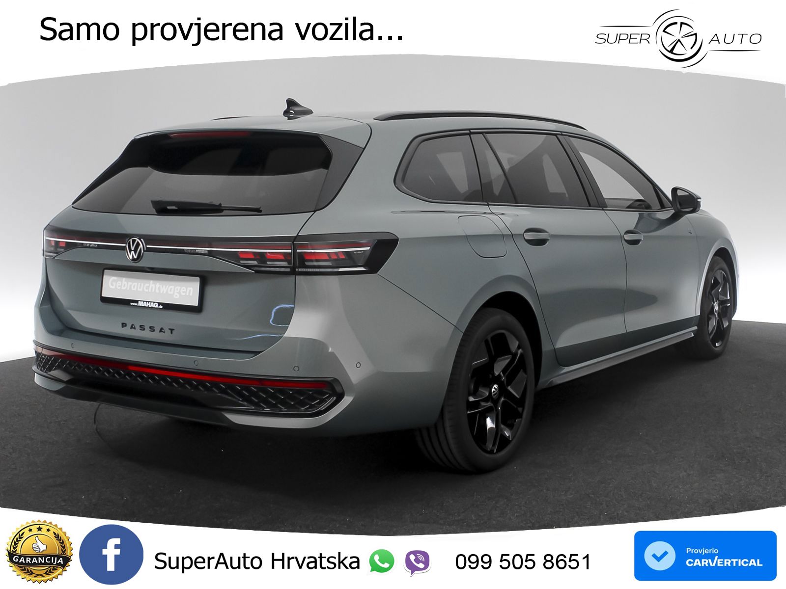 Volkswagen Passat Variant 1.5 TSI (204 KS) eHybrid DSG R-Line LED+GR SJED+ACC