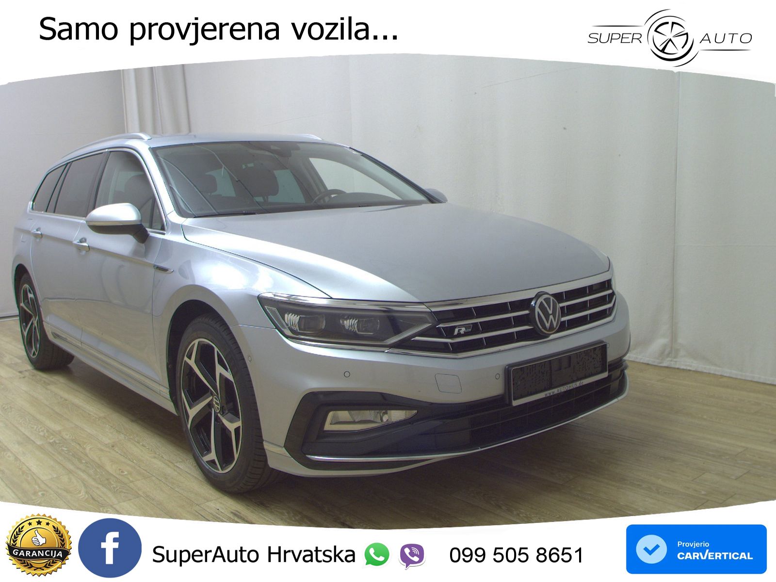 Volkswagen Passat Variant 2.0 TDI (150 KS) DSG R-Line MATRIX+GR SJED+KAM