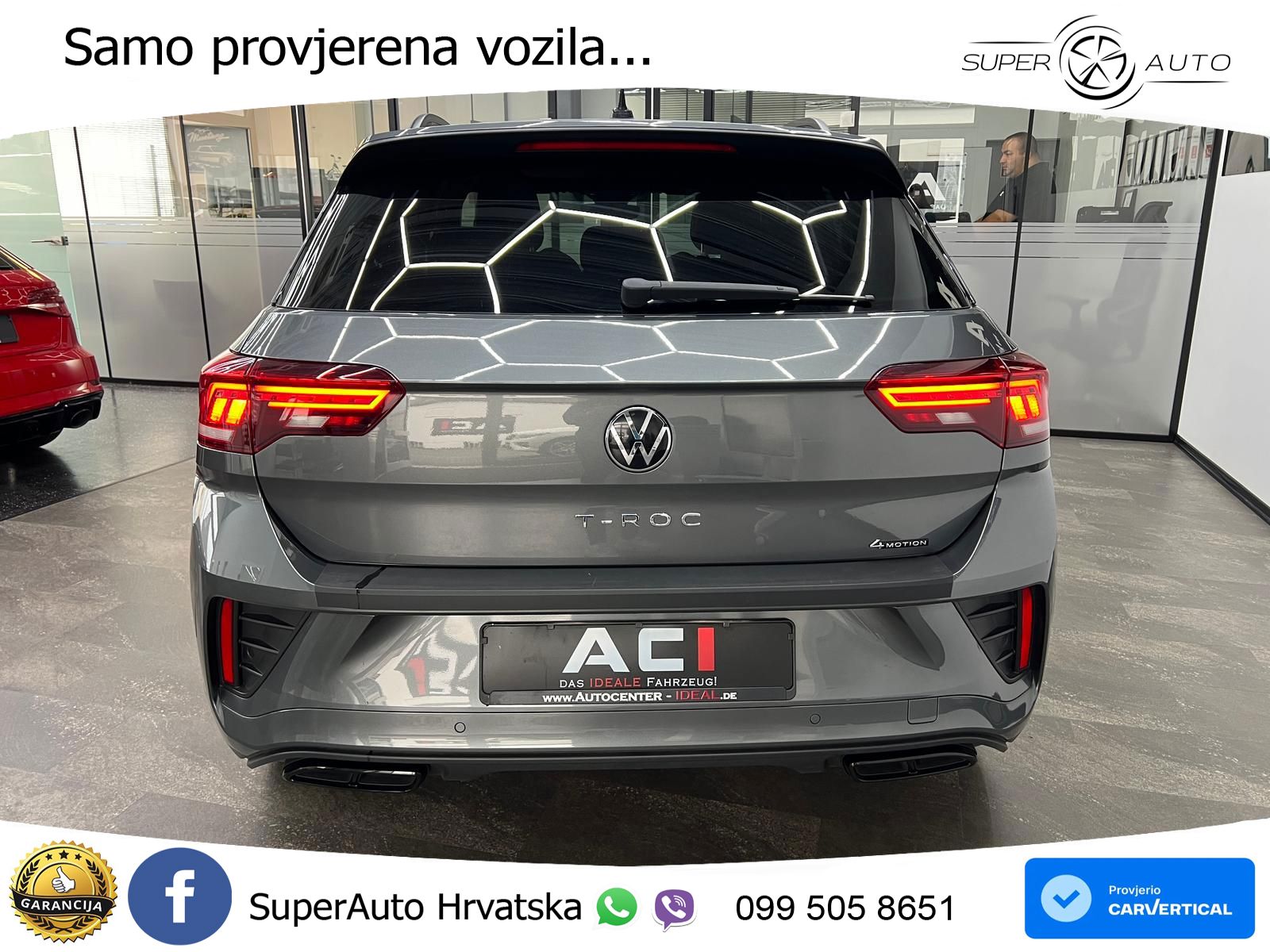 Volkswagen T-Roc I 2.0 TSI (190 KS) 4M DSG MATRIX+GR SJED+KAM