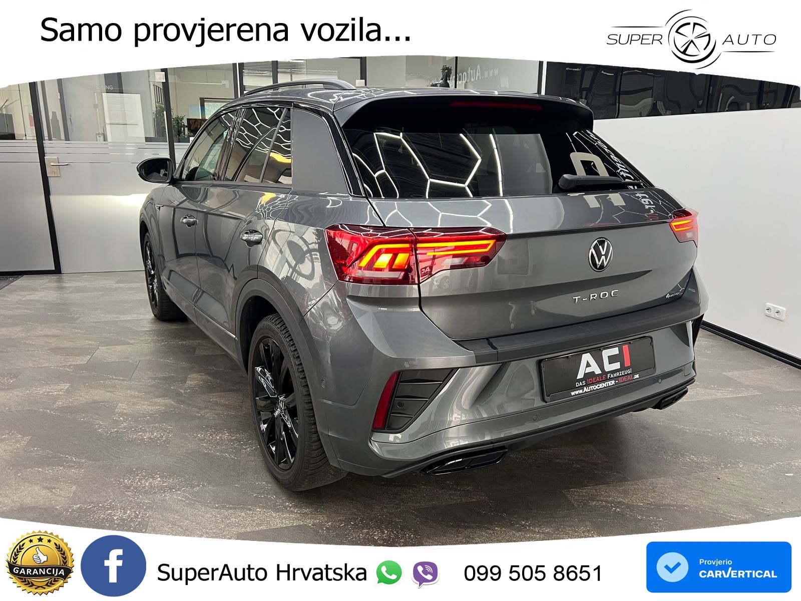 Volkswagen T-Roc I 2.0 TSI (190 KS) 4M DSG MATRIX+GR SJED+KAM