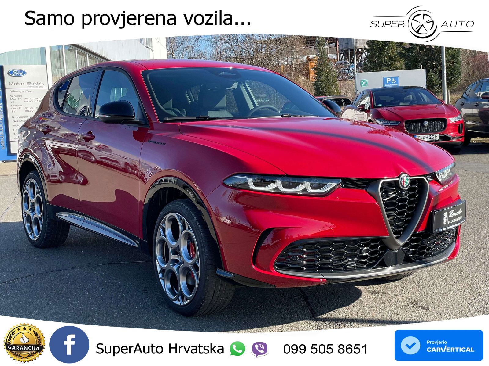 Alfa Romeo Tonale 1.3 T MultiAir (280 KS) Plug-in Hybrid eQ4 Automatic LED+GR SJED+ACC