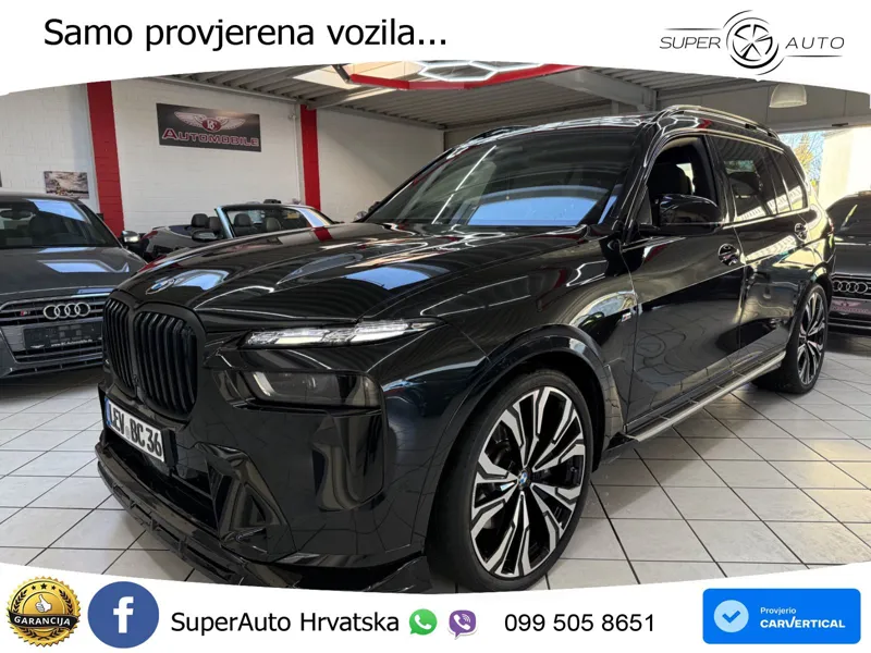 BMW X7 40d (352 KS) xDrive Steptronic M Sport LED+GR SJED+ACC