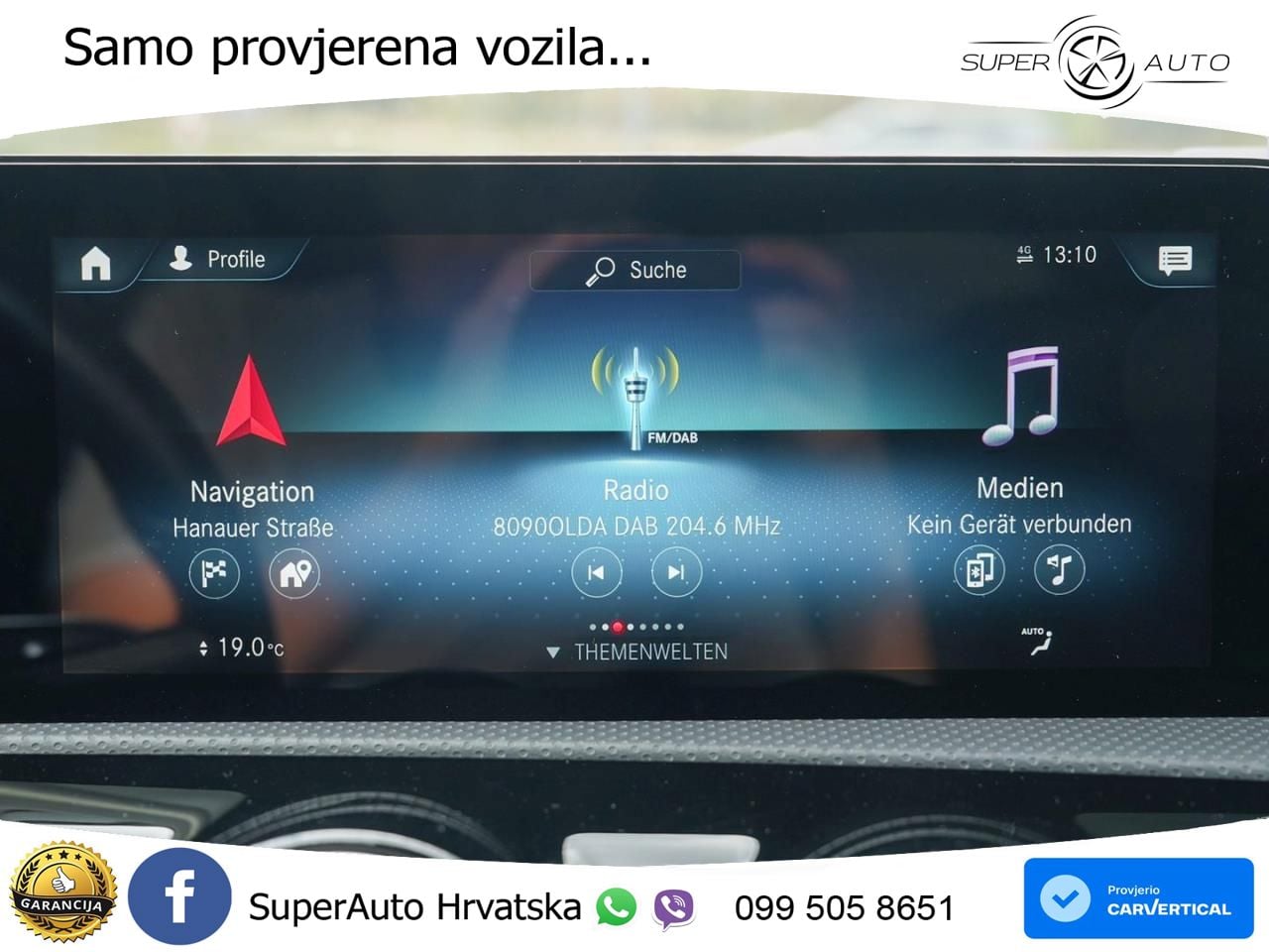 Mercedes-Benz A 200 7G-DCT AMG LED+GR SJED+ACC