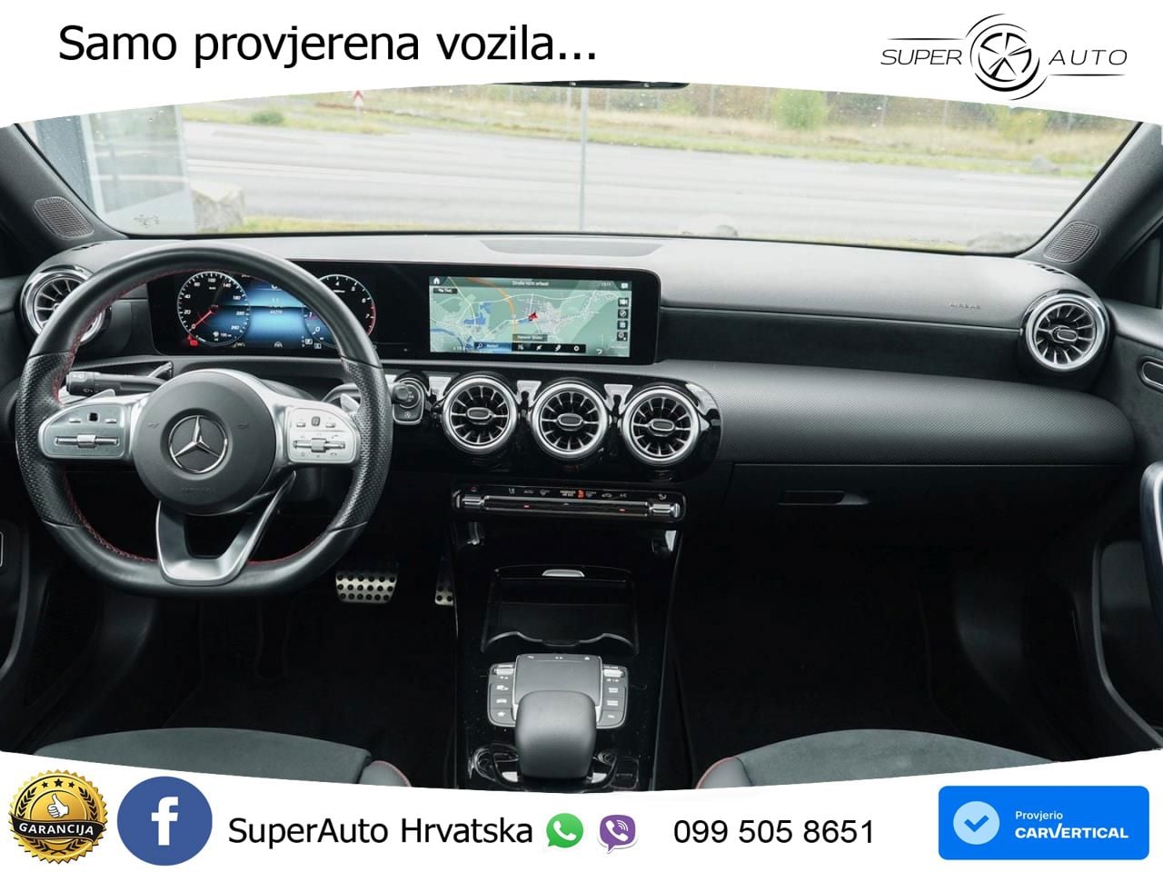 Mercedes-Benz A 200 7G-DCT AMG LED+GR SJED+ACC