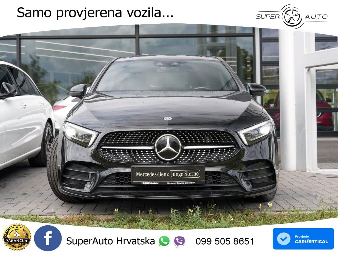 Mercedes-Benz A 200 7G-DCT AMG LED+GR SJED+ACC