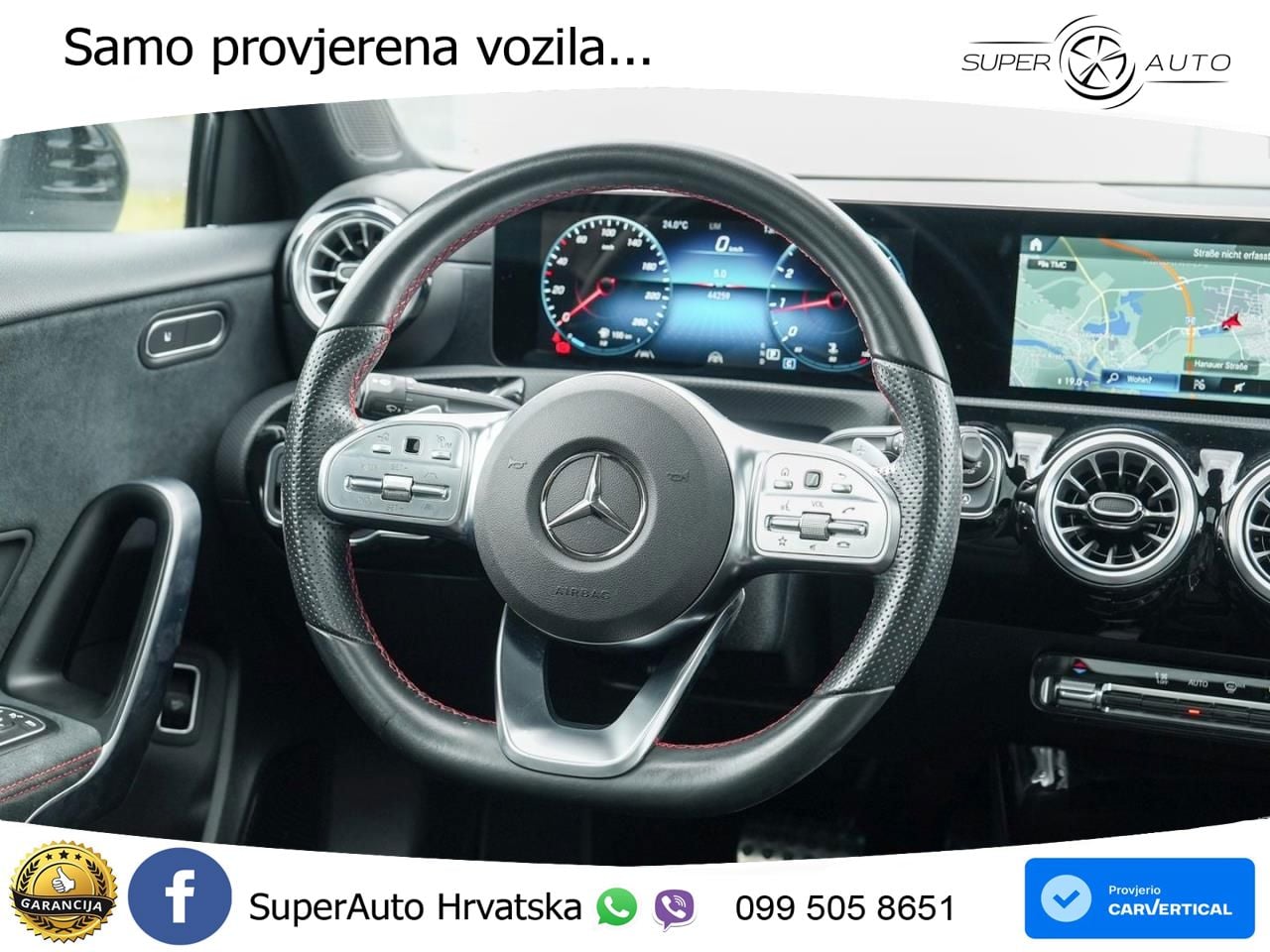Mercedes-Benz A 200 7G-DCT AMG LED+GR SJED+ACC