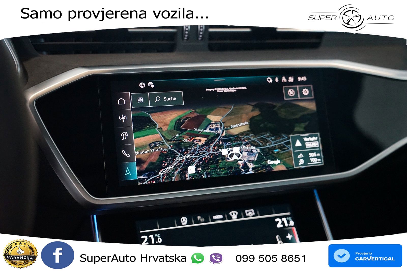 Audi RS6 Avant 4.0 TFSI V8 performance (630 KS)  quattro tiptronic LED+GR SJED+ACC