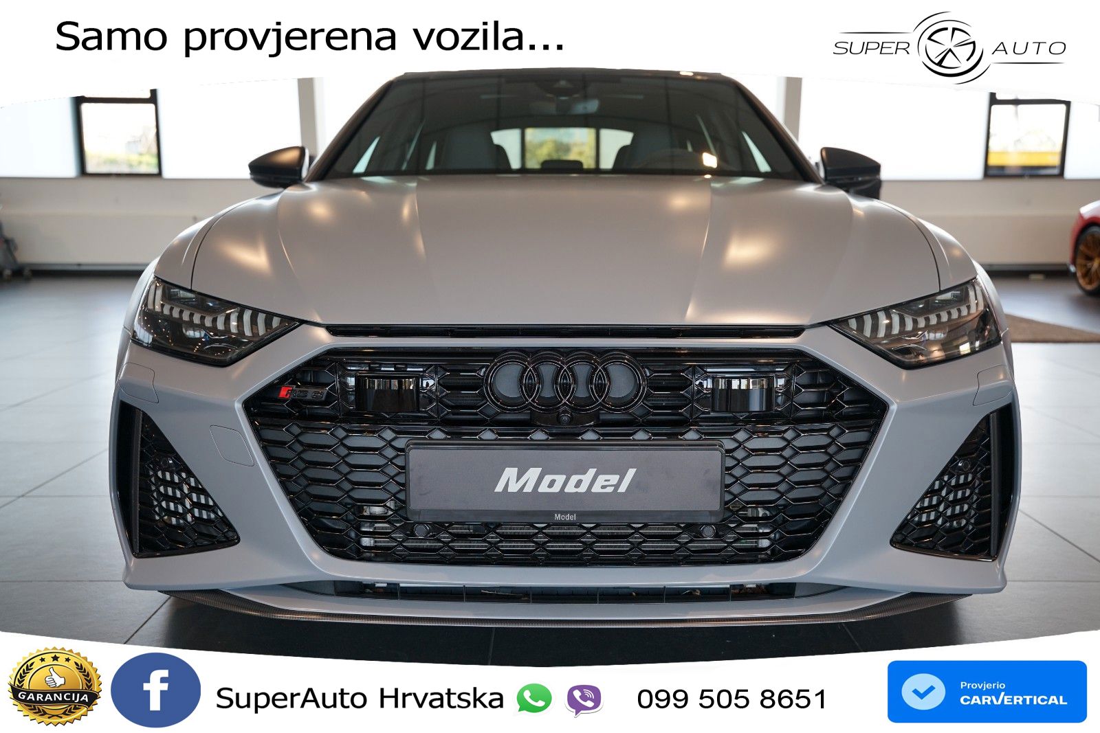 Audi RS6 Avant 4.0 TFSI V8 performance (630 KS)  quattro tiptronic LED+GR SJED+ACC