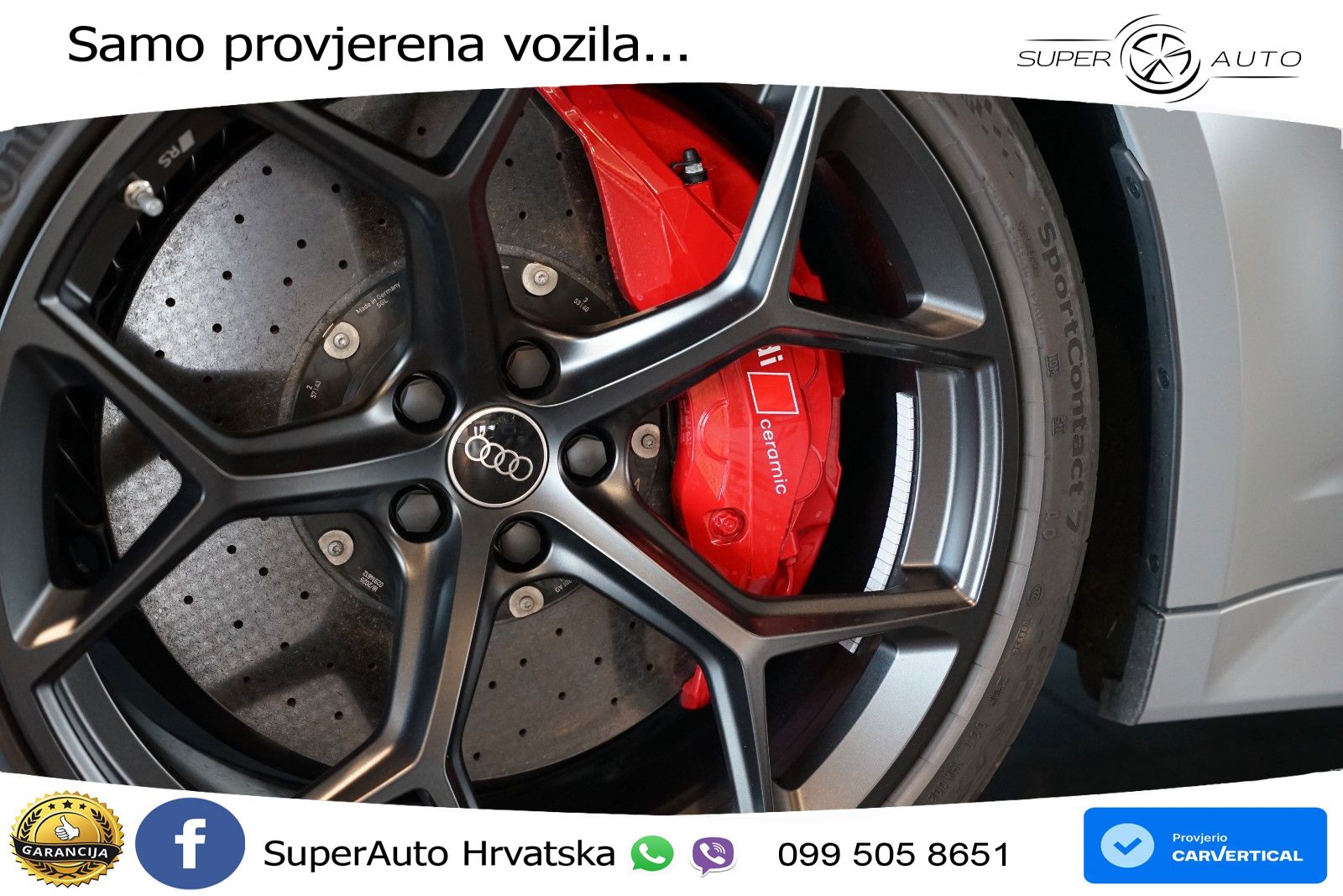 Audi RS6 Avant 4.0 TFSI V8 performance (630 KS)  quattro tiptronic LED+GR SJED+ACC