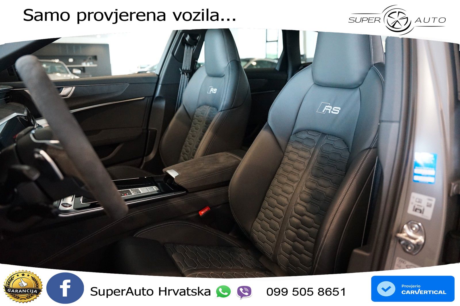 Audi RS6 Avant 4.0 TFSI V8 performance (630 KS)  quattro tiptronic LED+GR SJED+ACC