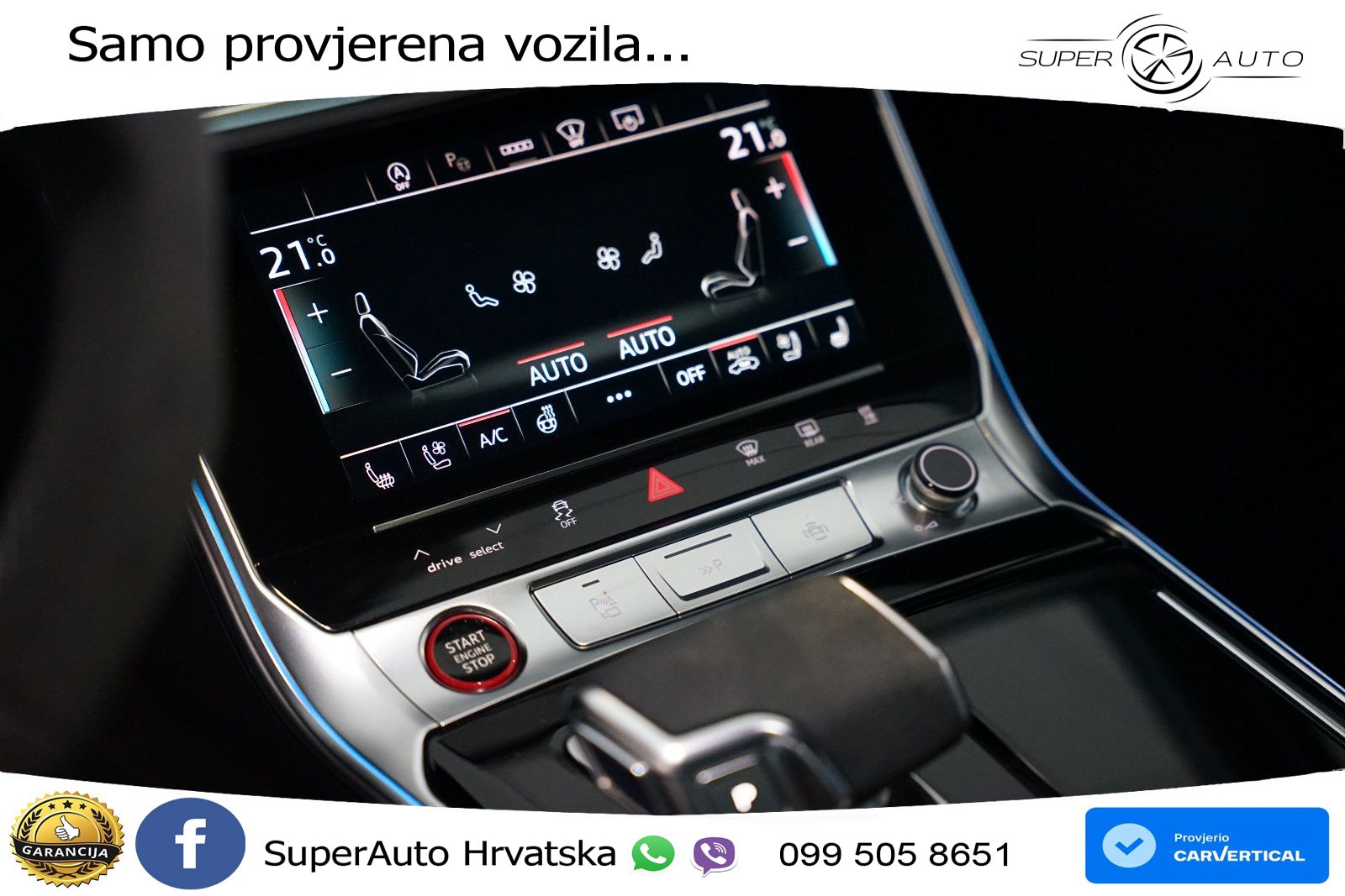 Audi RS6 Avant 4.0 TFSI V8 performance (630 KS)  quattro tiptronic LED+GR SJED+ACC