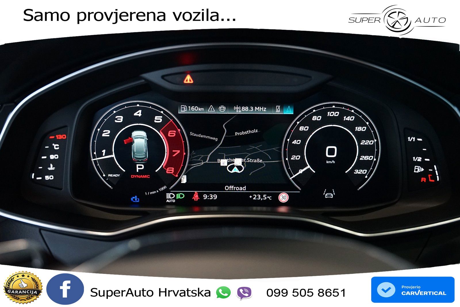 Audi RS6 Avant 4.0 TFSI V8 performance (630 KS)  quattro tiptronic LED+GR SJED+ACC