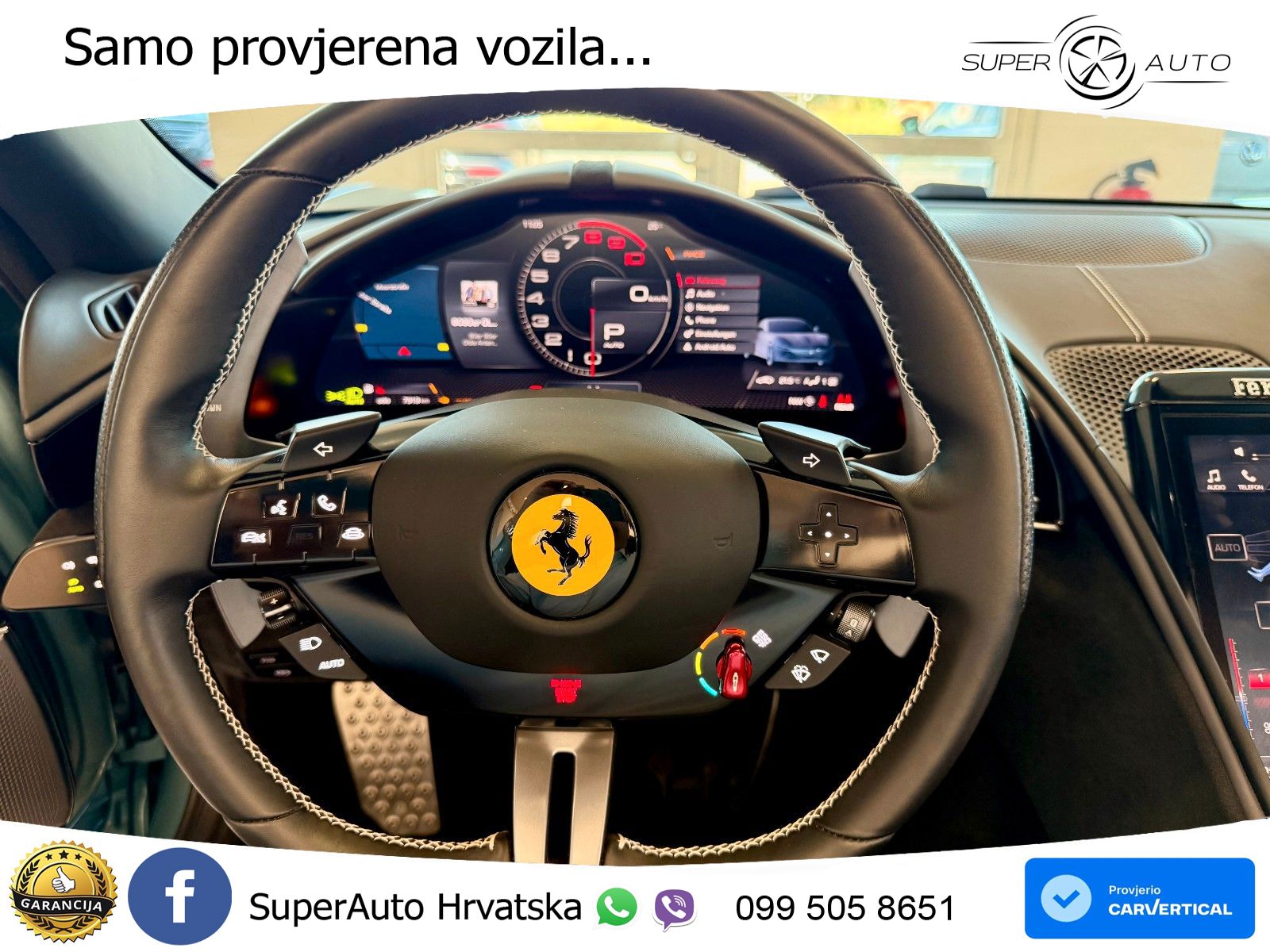 Ferrari Roma Spider 3.9 V8 (620 KS) F1 DCT LED+GR SJED+ACC
