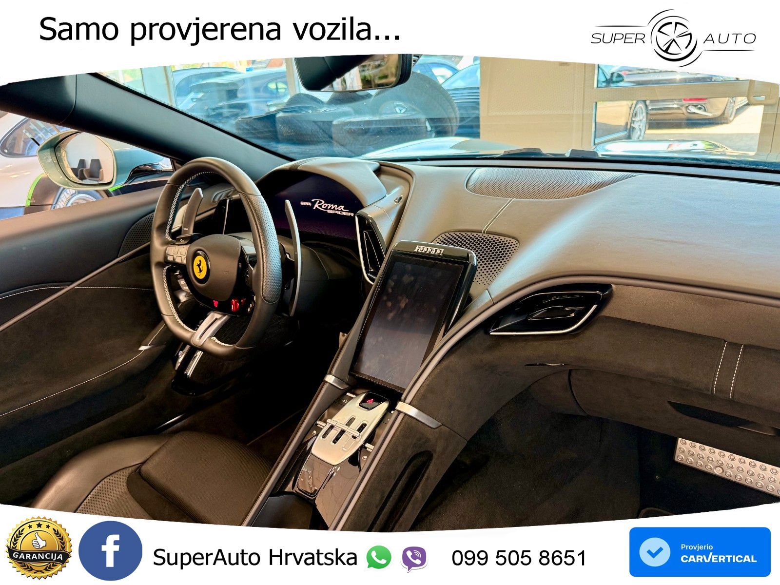 Ferrari Roma Spider 3.9 V8 (620 KS) F1 DCT LED+GR SJED+ACC