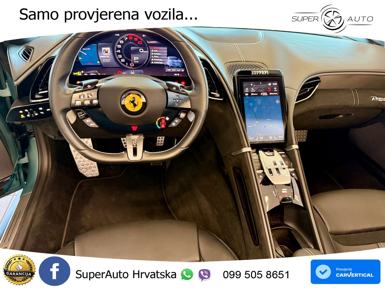 Ferrari Roma Spider 3.9 V8 (620 KS) F1 DCT LED+GR SJED+ACC