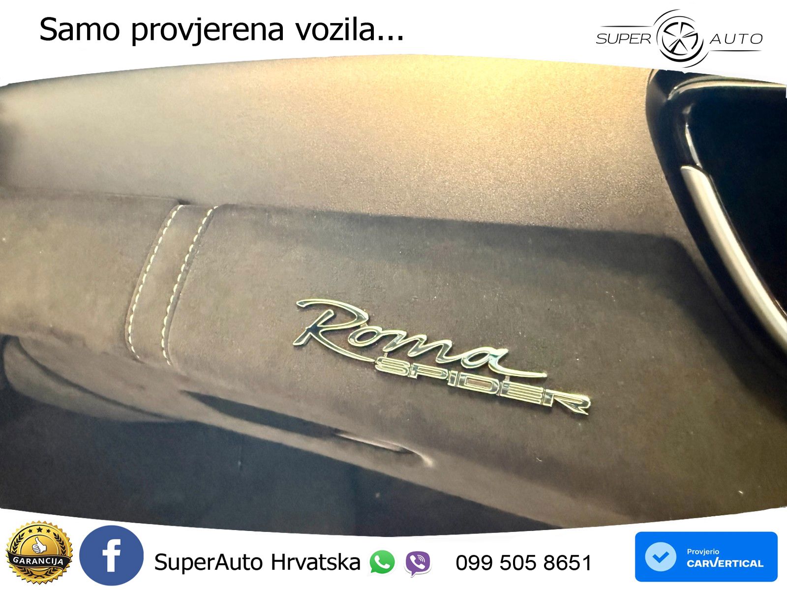 Ferrari Roma Spider 3.9 V8 (620 KS) F1 DCT LED+GR SJED+ACC