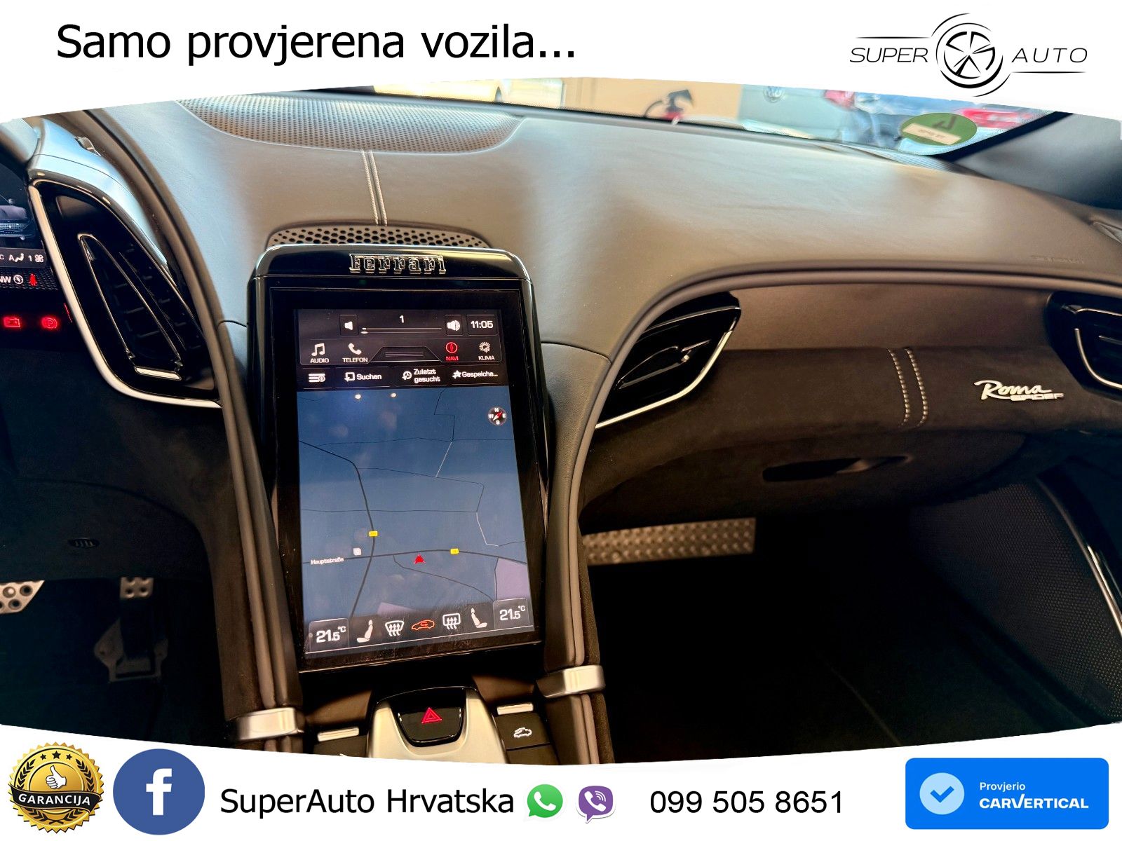 Ferrari Roma Spider 3.9 V8 (620 KS) F1 DCT LED+GR SJED+ACC