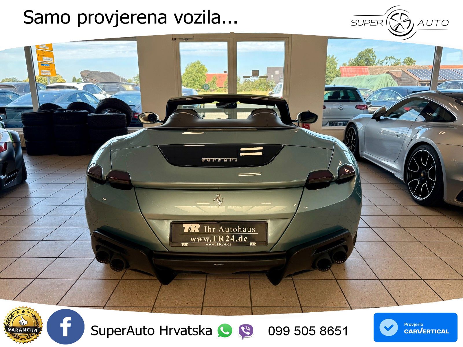 Ferrari Roma Spider 3.9 V8 (620 KS) F1 DCT LED+GR SJED+ACC