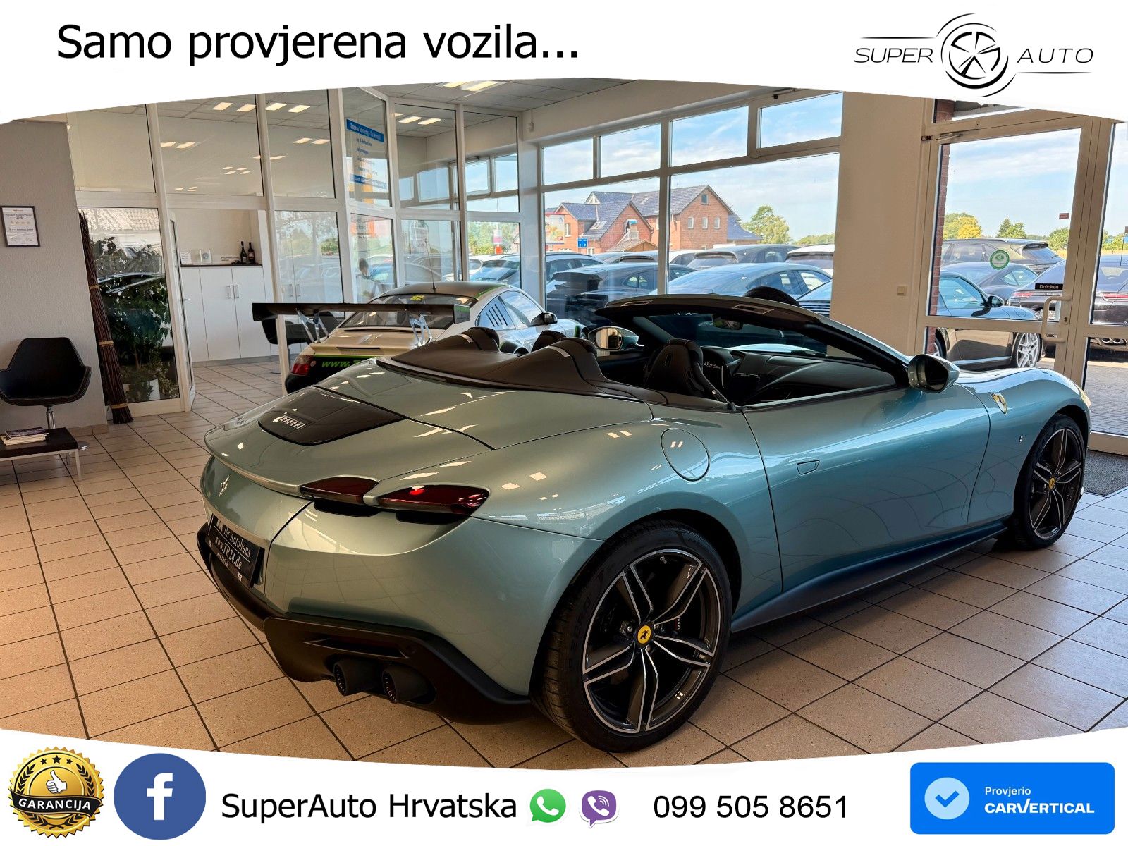 Ferrari Roma Spider 3.9 V8 (620 KS) F1 DCT LED+GR SJED+ACC