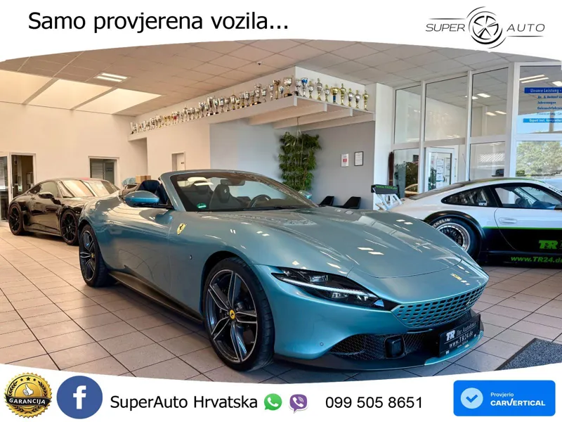 Ferrari Roma Spider 3.9 V8 (620 KS) F1 DCT LED+GR SJED+ACC